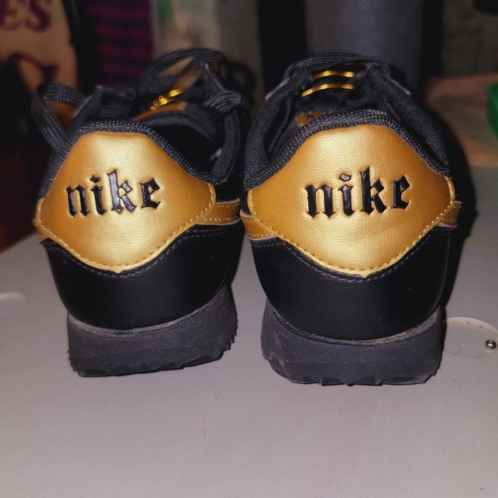 Women’s Nike Cortez Black/Gold UK Exclusive!!